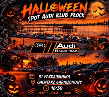 Zlot Halloweenowy Audi w Płocku